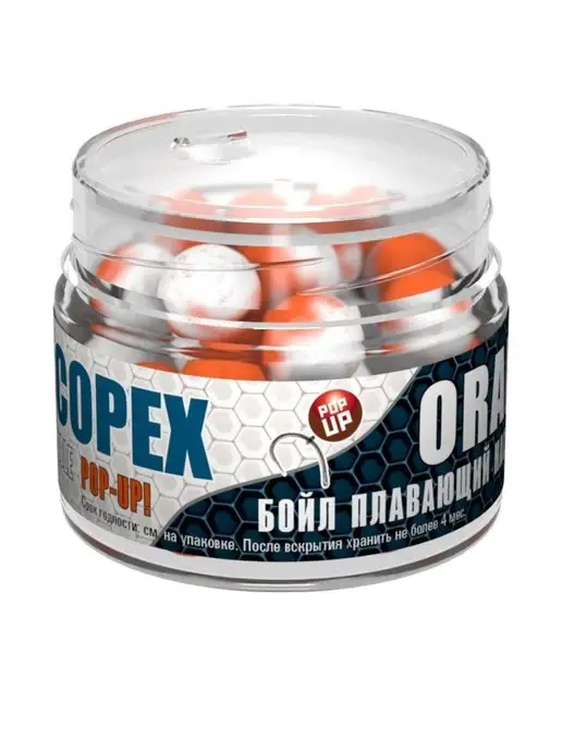 Sonik Baits Бойл плавающий Double Pop-Up 14 мм, Скопекс Оранж, 90 мл, 90 мл, фото 6