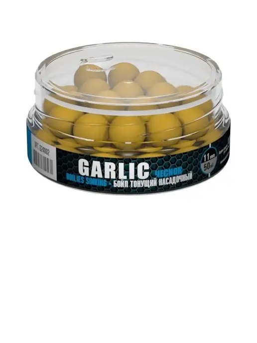 Sonik Baits Бойл насадочный тонущий 14 мм, Чеснок, 90 мл, 50 мл, фото 5