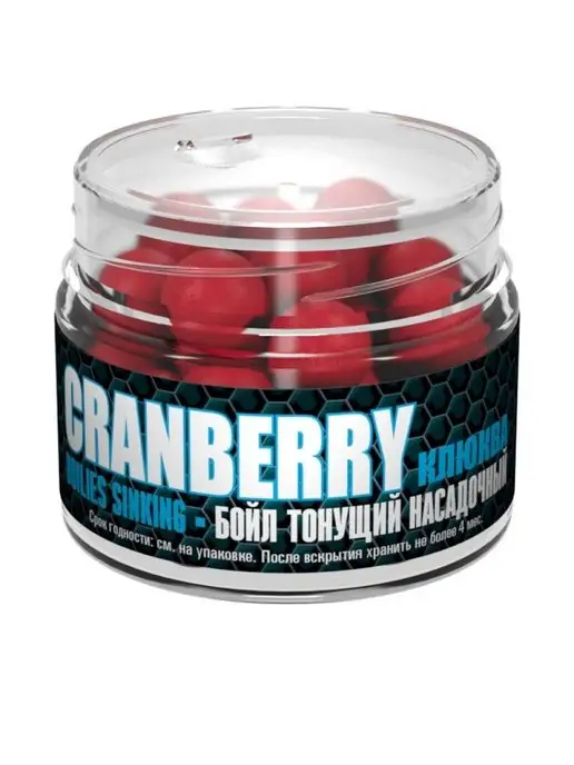 Sonik Baits Бойл насадочный тонущий 14 мм, Клюква, 90 мл, 90 мл, фото 6