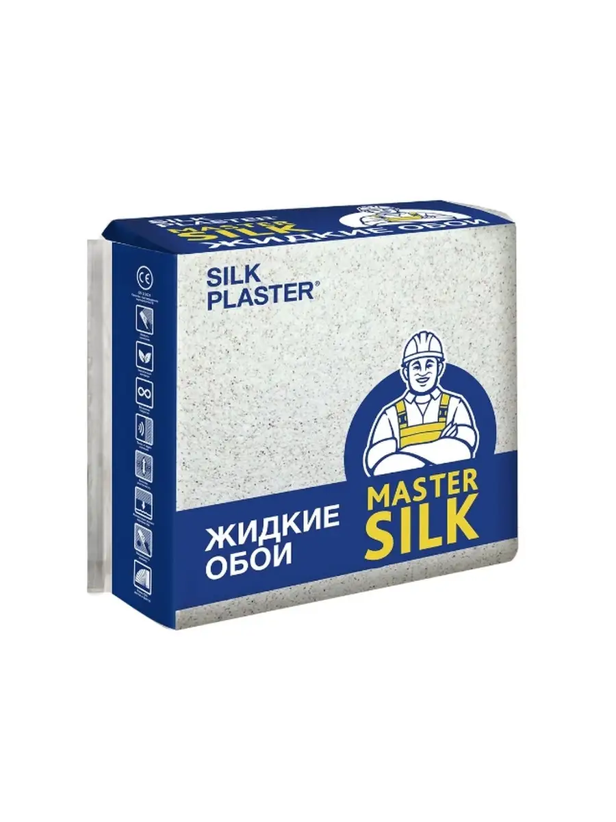 Жидкие обои Мастер Шелк MS 124 Silk Plaster 46235013 купить за 707 ₽ в  интернет-магазине Wildberries