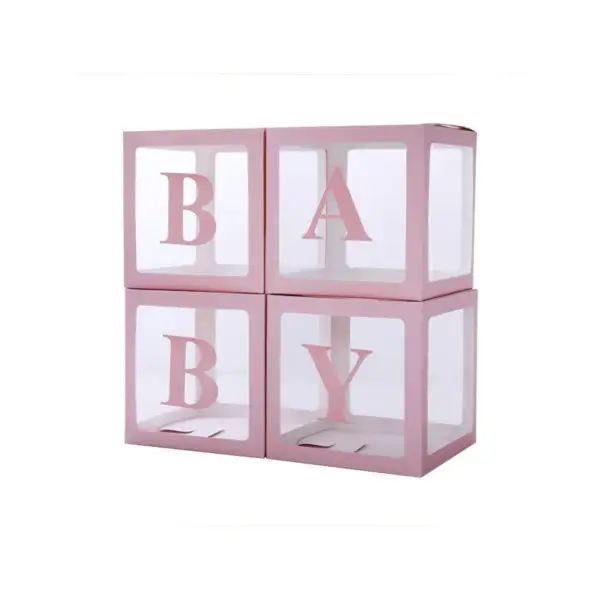 Набор подарочных коробок, буквы в комплекте