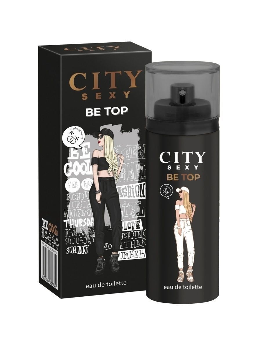 Духи женские CITY Sexy Be Top с феромонами 60 мл. CITY PARFUM 46249573  купить за 485 ₽ в интернет-магазине Wildberries