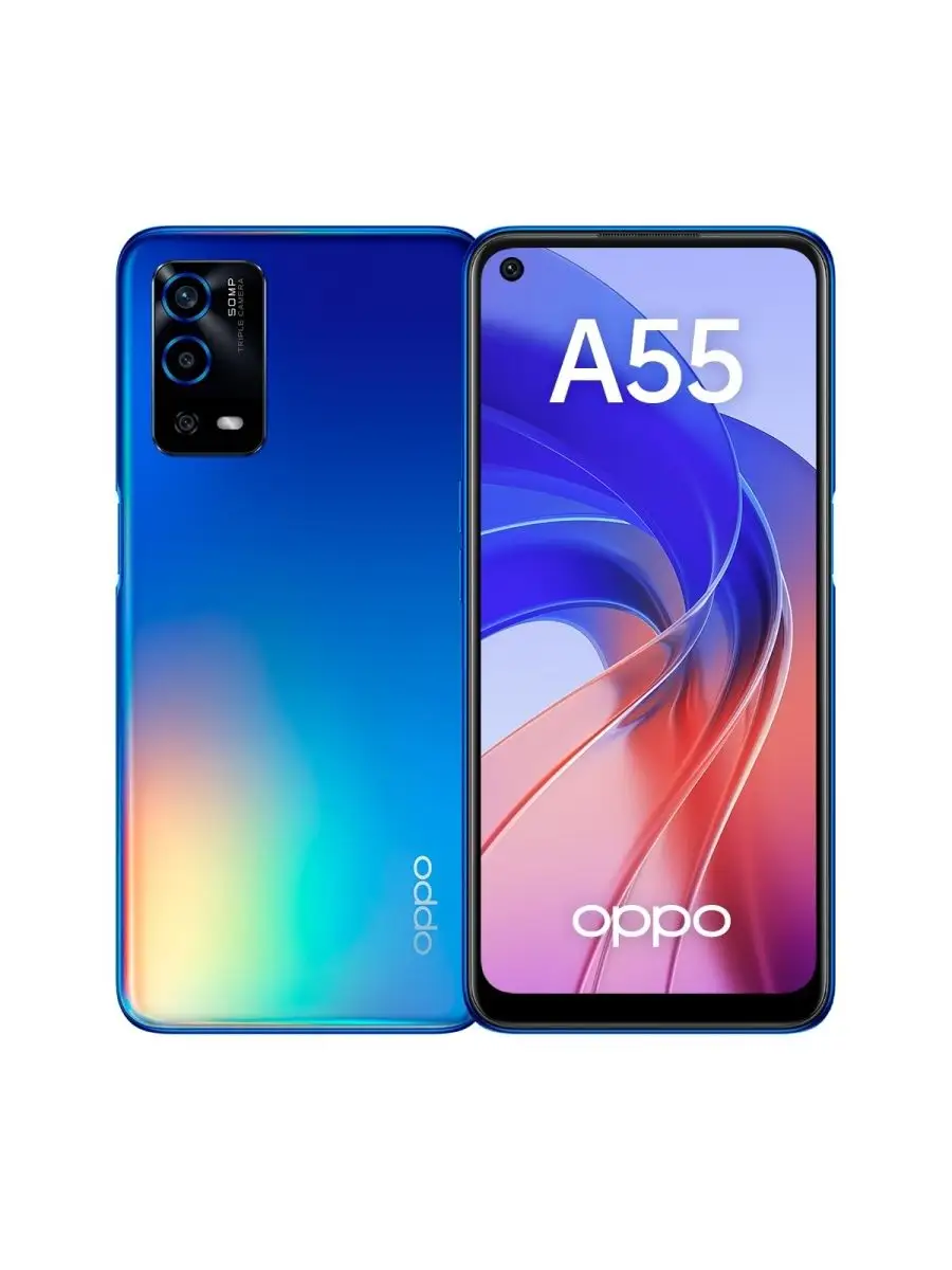 А55 4+128GB OPPO 46289641 купить за 19 790 ₽ в интернет-магазине Wildberries