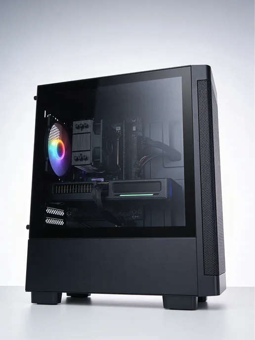 RobotComp Игровой Компьютер M-16 V3 Plus i5-12400F RTX 3050, черный, фото 8
