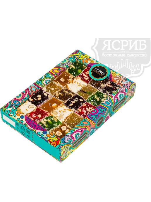 Ясриб 1 кг Рахат-лукум Ассорти, 1 кг, фото 3
