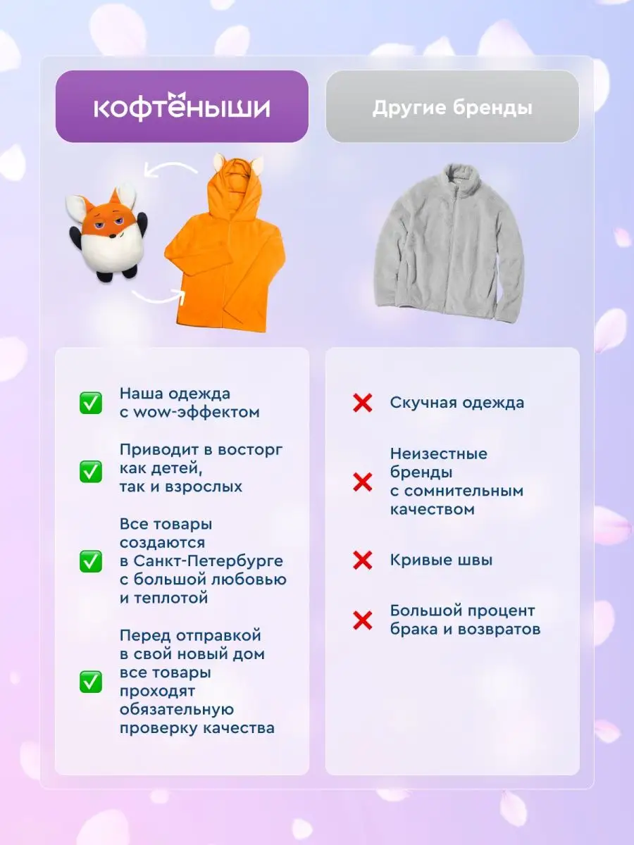 Толстовка Кофтёныши 46352006 купить за 825 ₽ в интернет-магазине Wildberries