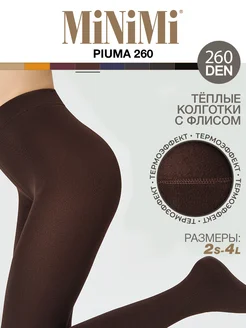 Колготки PIUMA 260 den теплые, с флисом, микрофибра Minimi 46356323 купить за 719 ₽ в интернет-магазине Wildberries