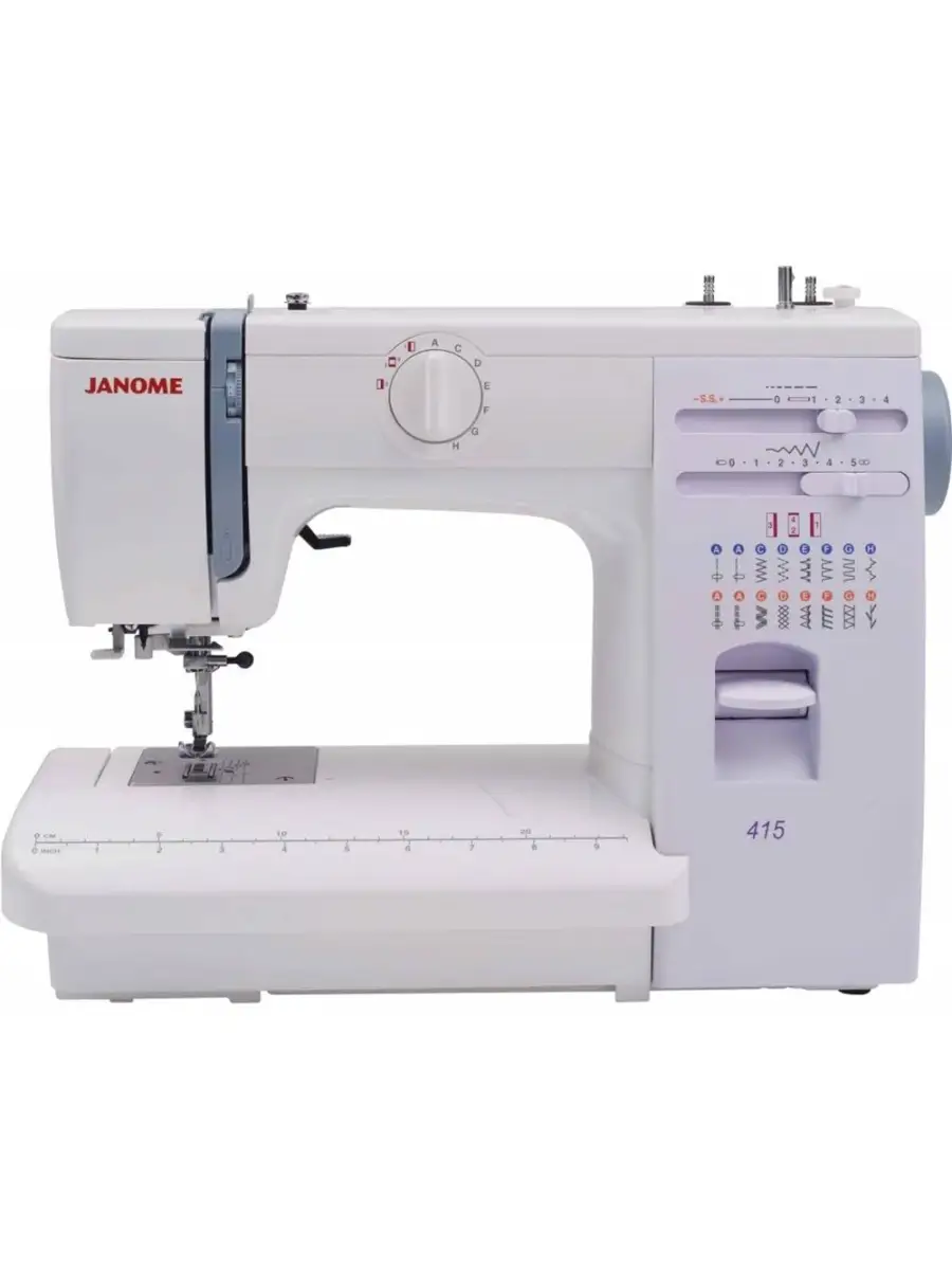 Швейная машина Janome 415 Janome 46474897 купить за 23 575 ₽ в  интернет-магазине Wildberries