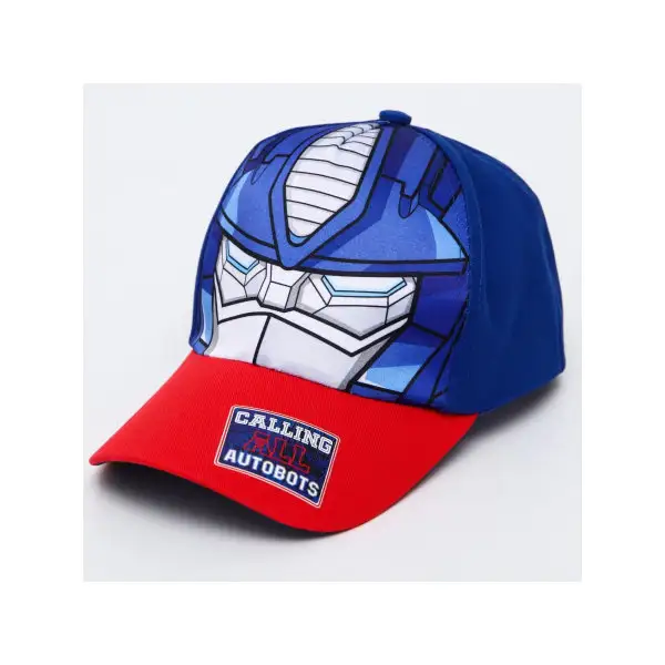 Кепка детская трансформеры Оптимус Прайм