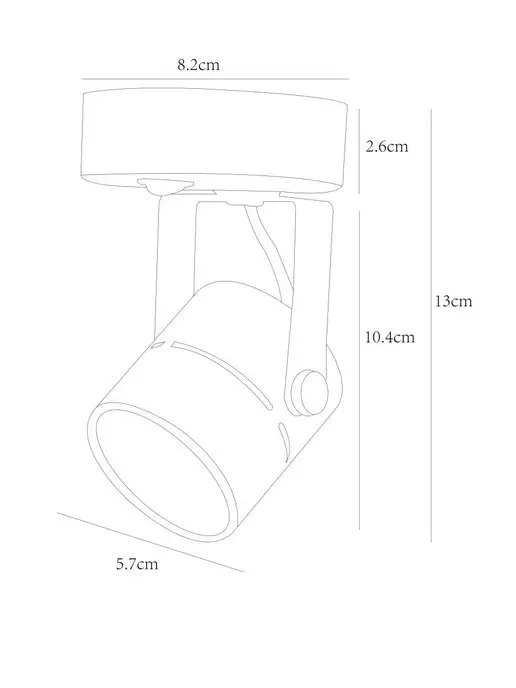 Arte Lamp Спот MIZAR A1311AP-1WH, белый, фото 5