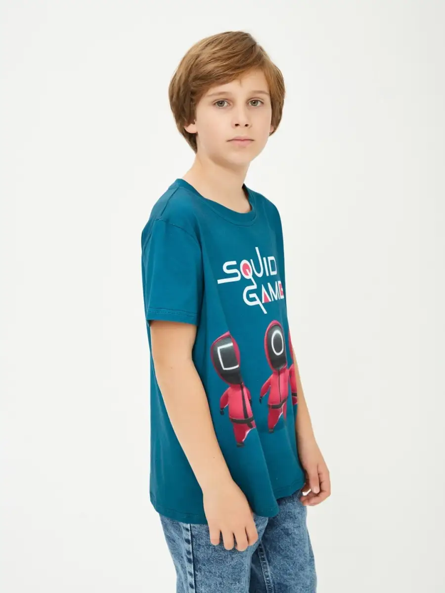 Футболка Игра в Кальмара хлопковая