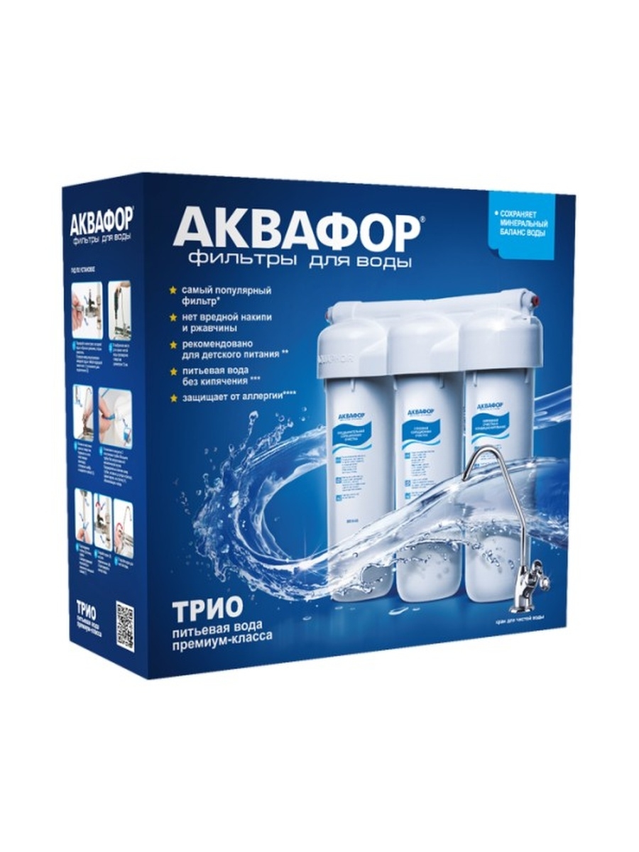 Карта воды аквафор