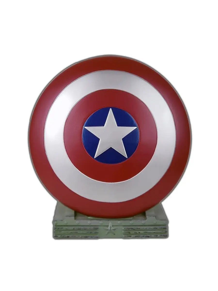 MARVEL - Капитан Америка Щит 25cm - Коллекционный - копилка Marvel 47134393  купить в интернет-магазине Wildberries