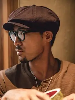 Кепка восьмиклинка Newsboy Cap Maden. Amekaji wear. 47307517