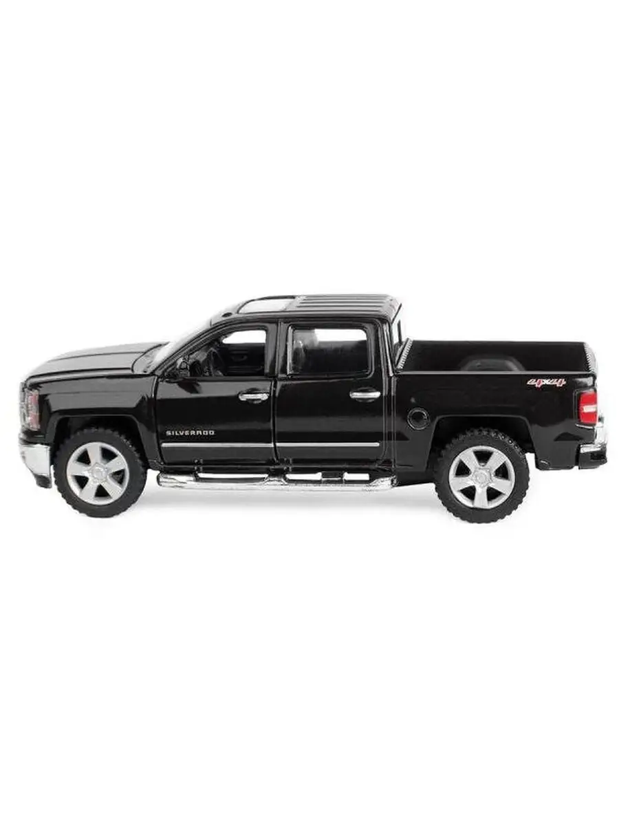 Машинка металлическая Chevrolet Silverado 2014 KINSMART 47362152 купить за  431 ₽ в интернет-магазине Wildberries