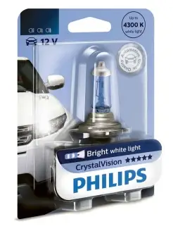 Автолампа H4 60/55 P43t-38 CrystalVision 4300K 12V PHILIPS Philips 47448592 купить за 1 139 ₽ в интернет-магазине Wildberries