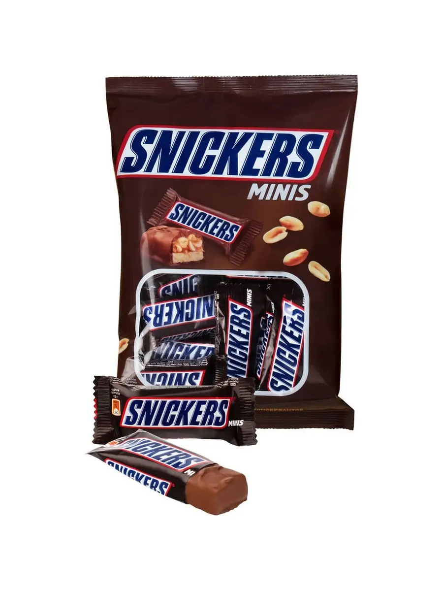 Snickers Шоколадный батончик Snickers мини 180г