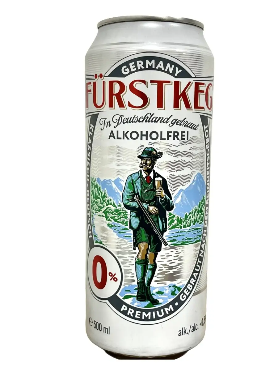 Безалкогольное пиво Furstkeg светлое фильтрованное, 6 шт