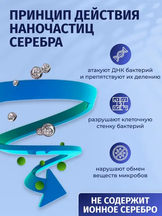 ARGITOS Коллоидное серебро Спрей для носа и горла, серебристый, фото 6