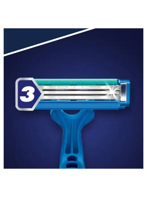 GILLETTE Станки мужские одноразовые Blue3 Simple для бритья, 4 шт, 8 шт, фото 6