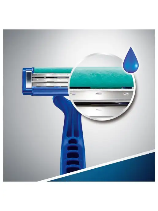 GILLETTE Станки мужские одноразовые Blue3 Simple для бритья, 4 шт, 4 шт, фото 5