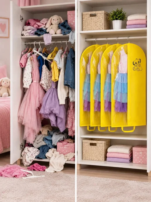 A&LS Чехол для хранения одежды 80*50 см, 80x50 см, фото 2