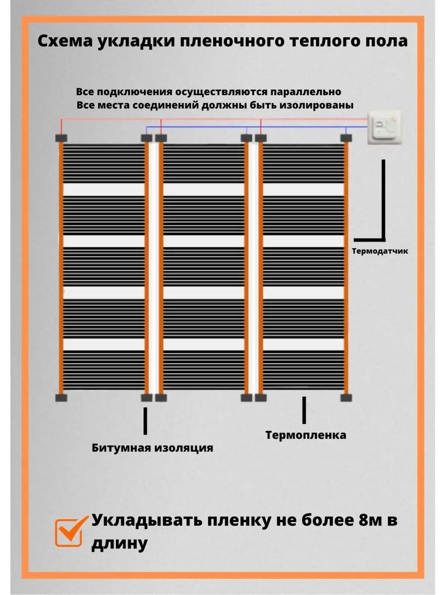 Мастика битумная для монтажа теплого пола изоляционный скотч Теплософт  47663906 купить за 499 ₽ в интернет-магазине Wildberries