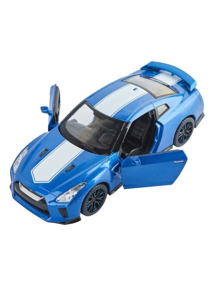 Модель машины Nissan GT-R (R35) 1:32 KariKids 47678129 купить за 608 ₽ в  интернет-магазине Wildberries