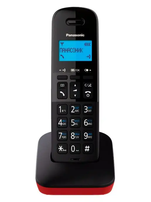 Panasonic Радиотелефон KX-TGB610RUR, черный, фото 3