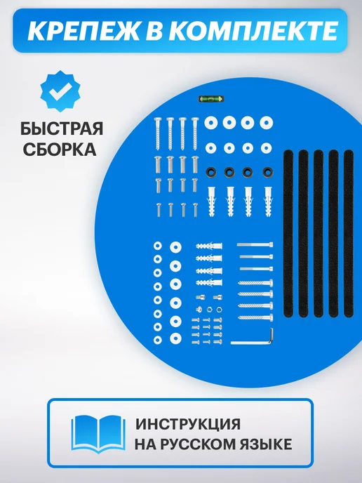 REXANT Кронштейн для телевизора 50, 55 дюймов поворотный, черный, фото 7
