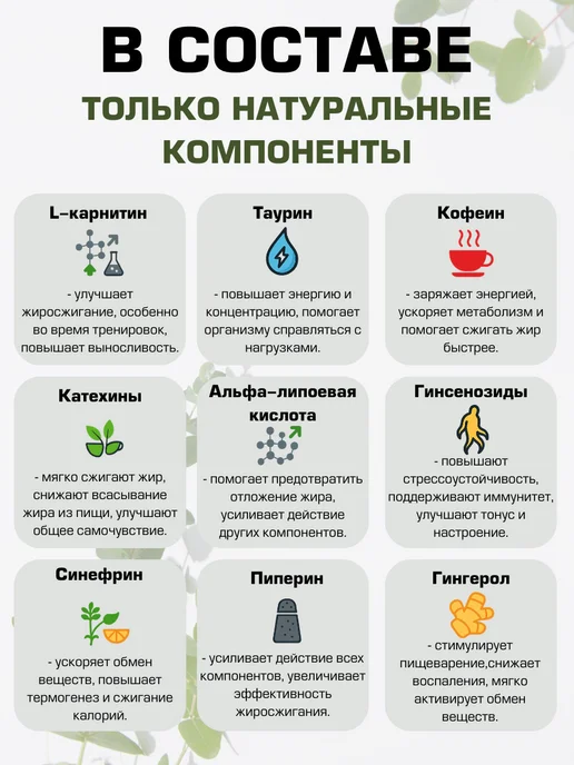 Binasport Жиросжигатель "Экселент Фат Бёрнер Про" № 60 по 500 мг, 485 мл, фото 7