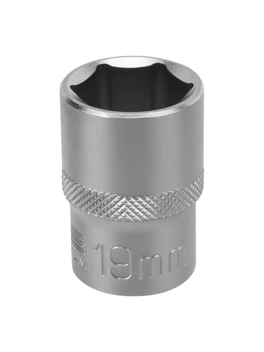 STELS Головка торцевая шестигранная 19 мм 1 2 13830, серый, фото 2