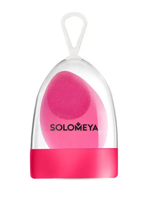 Solomeya Спонж для макияжа лица. Для нанесения тона бьюти спонжик, красный, фото 8