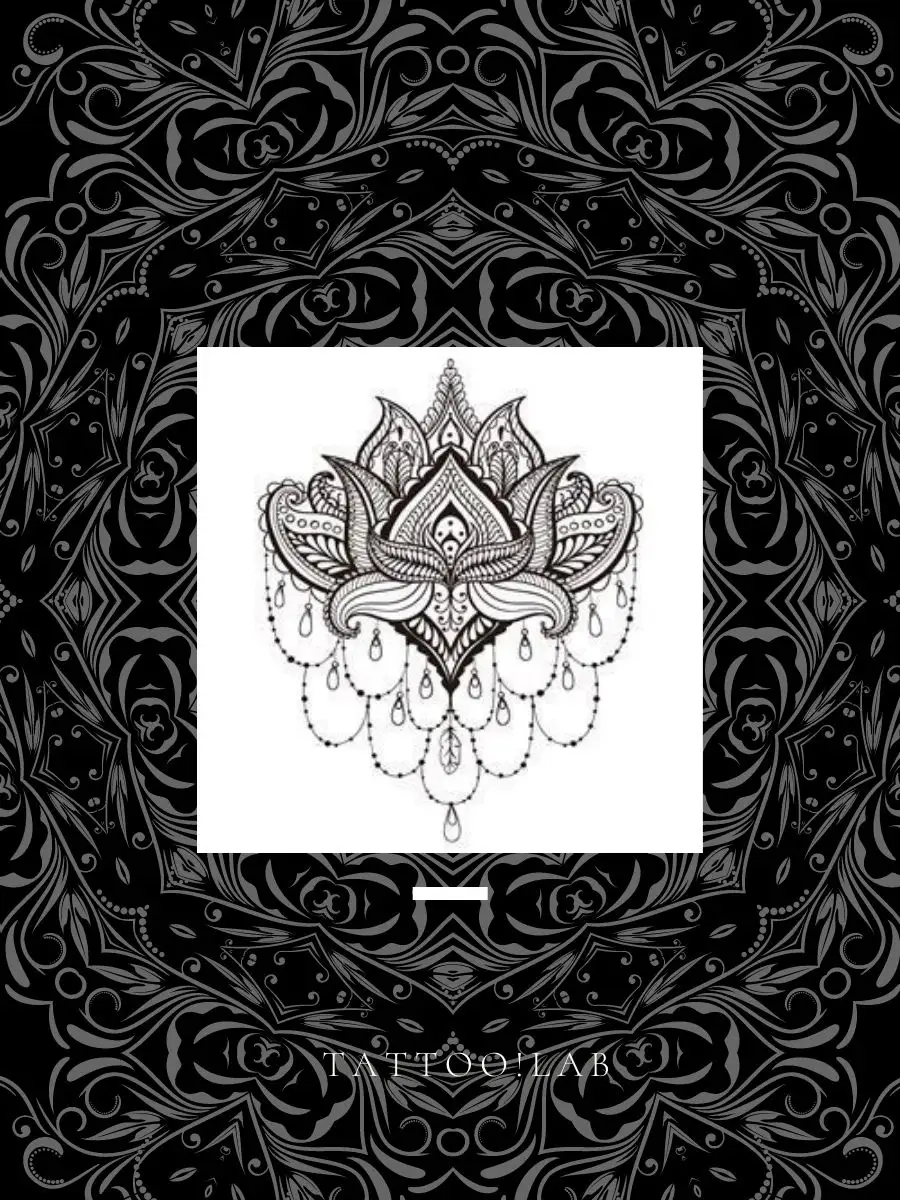 Временная переводная татуировка Tattoo!Lab.