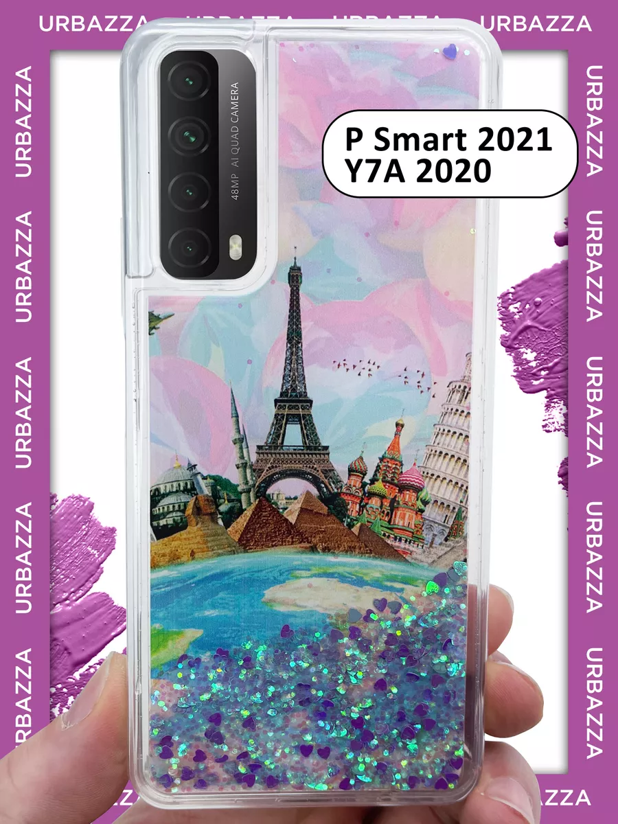 Чехол на Huawei P Smart 2021, Y7A 2020 URBAZZA 47781961 купить за 198 ₽ в  интернет-магазине Wildberries