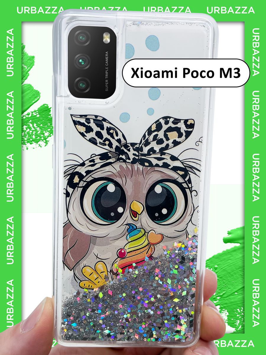 Чехол переливашка с рисунком на Xiaomi POCO M3 на Поко М3 POCO 47782026  купить за 306 ₽ в интернет-магазине Wildberries