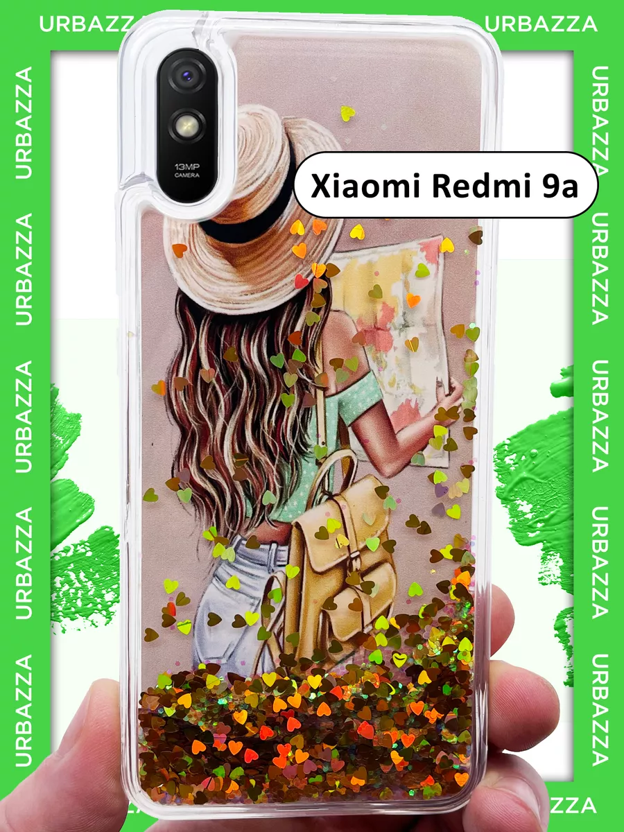 Чехол переливашка с рисунком на Redmi 9a на Редми 9а URBAZZA 47782114  купить за 306 ₽ в интернет-магазине Wildberries