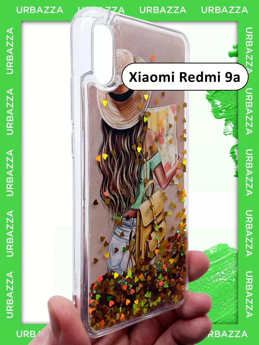 Чехол переливашка с рисунком на Redmi 9a на Редми 9а URBAZZA 47782114  купить за 306 ₽ в интернет-магазине Wildberries