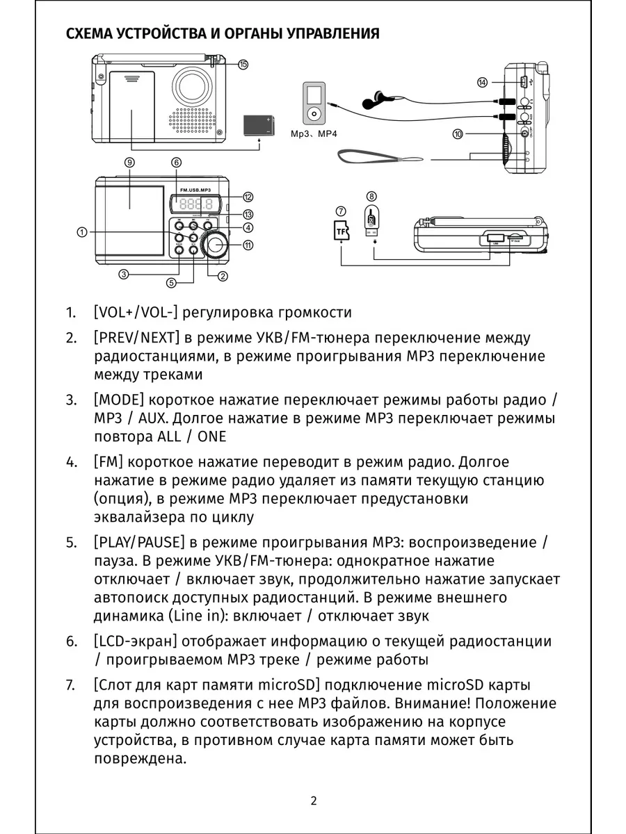 Радиоприемник цифровой Sound Ranger, MP3 Perfeo 47845915 купить за 1 331 ₽  в интернет-магазине Wildberries