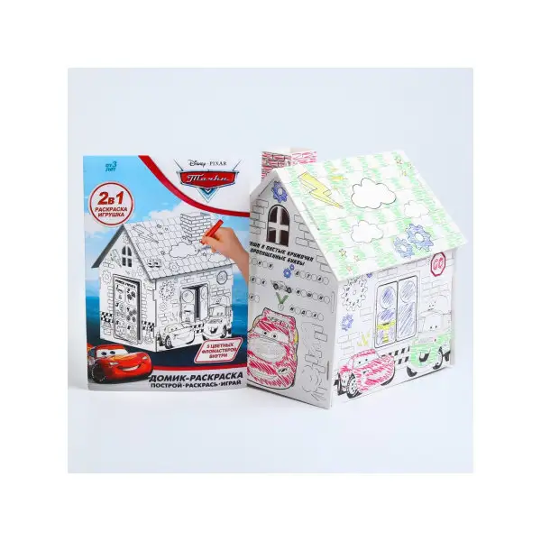 Набор для творчества «Тачки», 3 в 1