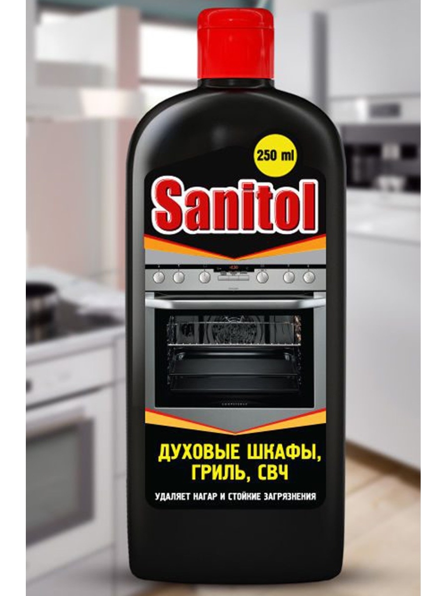 Средство для чистки духовых шкафов 250 мл Sanitol ЧС-023