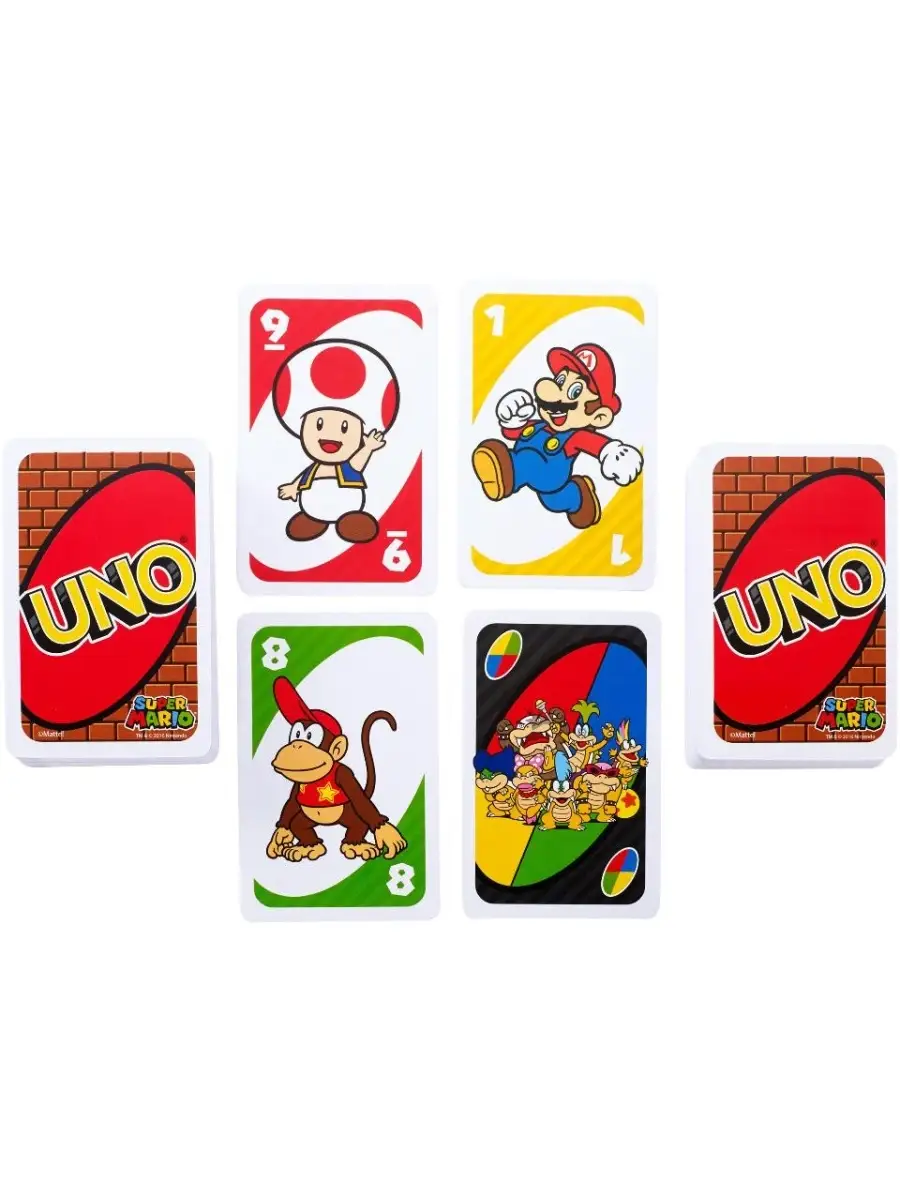 Настольная игра UNO Super Mario - Уно Супер Марио