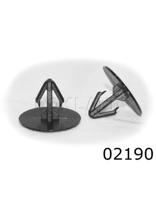 ROKLAND 02190 клипса автомобильная 5шт, 5 шт