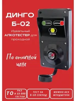 Электрохимический алкотестер для проходной Динго В-02 Dingo 47891150 купить за 90 608 ₽ в интернет-магазине Wildberries