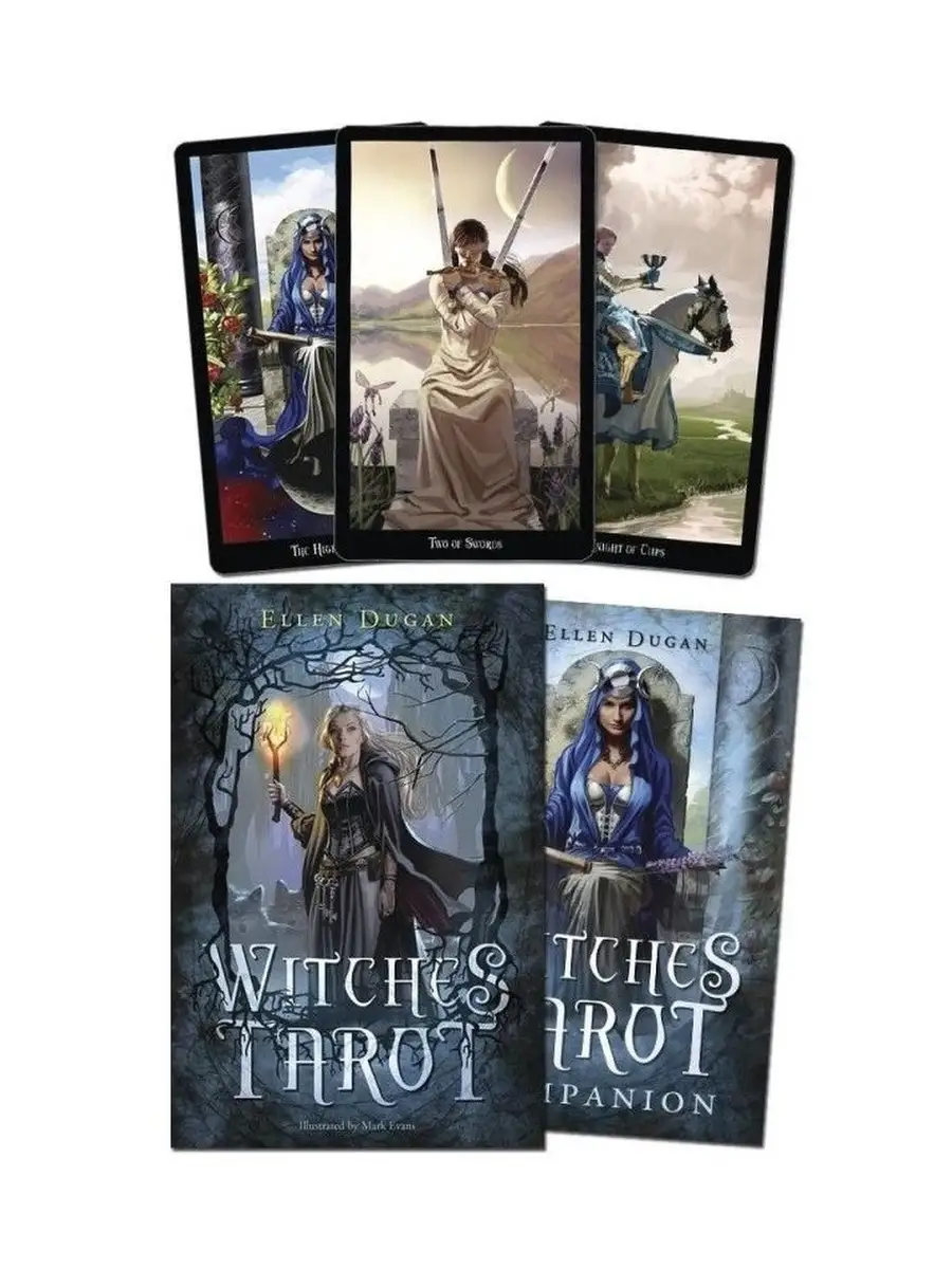 Набор Карты Таро Ведьм Эллен Дуган / Witches Tarot (Ellen Dugan) Llewellyn  47944488 купить за 4 174 ₽ в интернет-магазине Wildberries