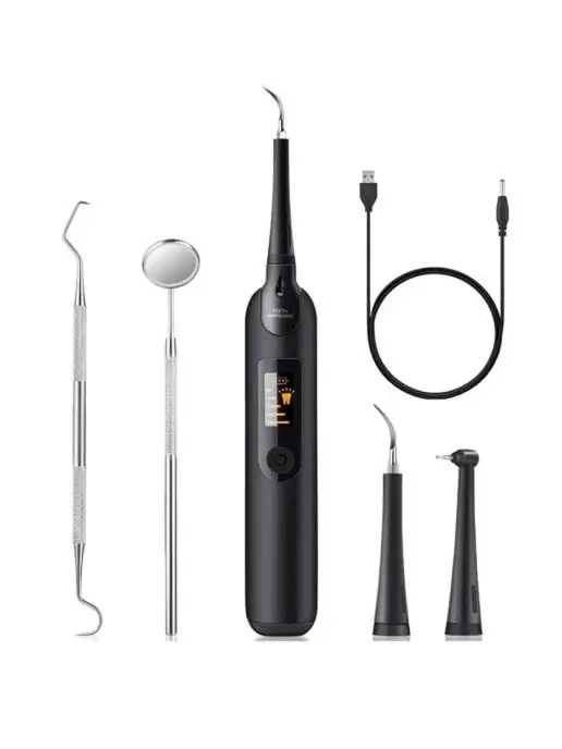 SALE24 Ультразвуковой инструмент для ухода за зубами Dental Tools, черный, фото 3