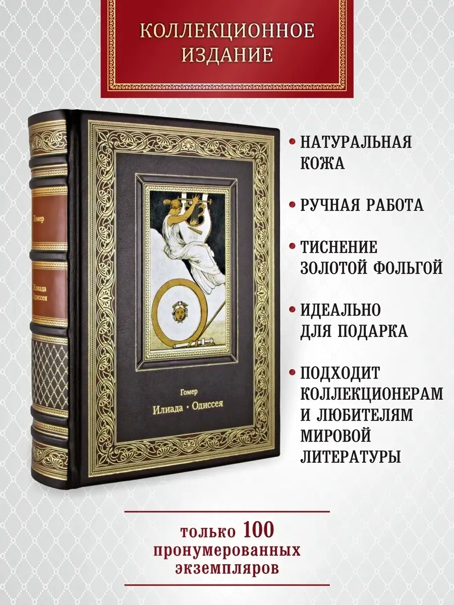 Илиада. Одиссея. Гомер Творческое объединение Алькор 48060270 купить за 13  476 ₽ в интернет-магазине Wildberries