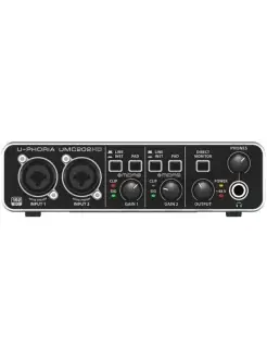 UMC202HD Внешний USB-аудиоинтерфейс Behringer 48071752 купить за 9 168 ₽ в интернет-магазине Wildberries