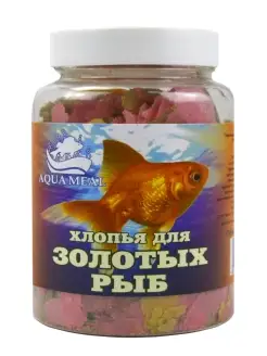 Корм для рыбок аквариумных хлопья для Золотых рыб прикормка AquaMeal 48077802 купить за 325 ₽ в интернет-магазине Wildberries