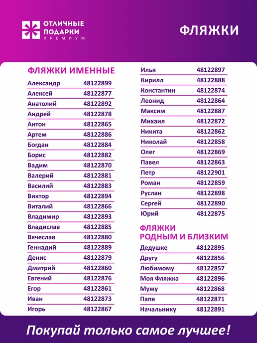 Отличные подарки Фляжка именная Вадим, вариант, фото 2